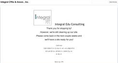Desktop Screenshot of integralprofession.com
